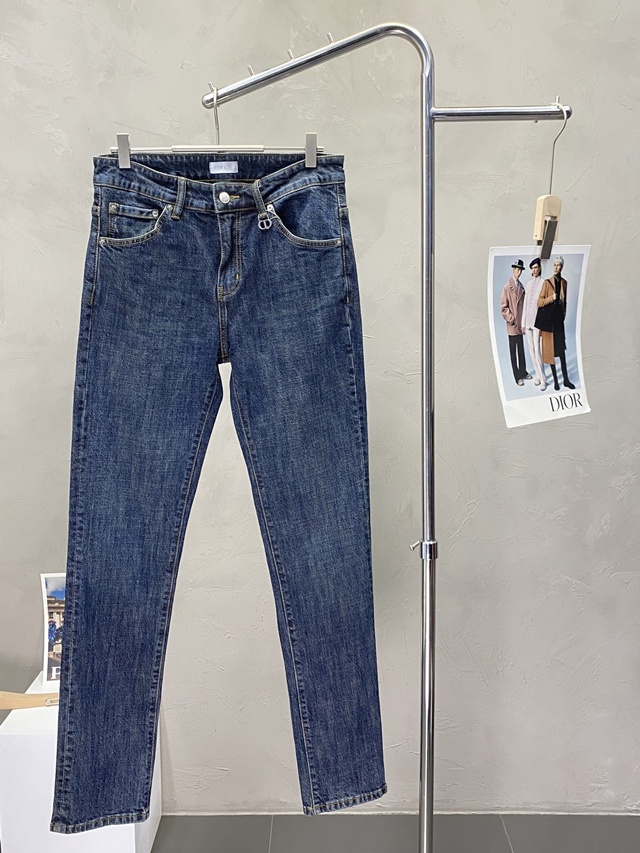 디올 남성 청바지 데님 바지 팬츠