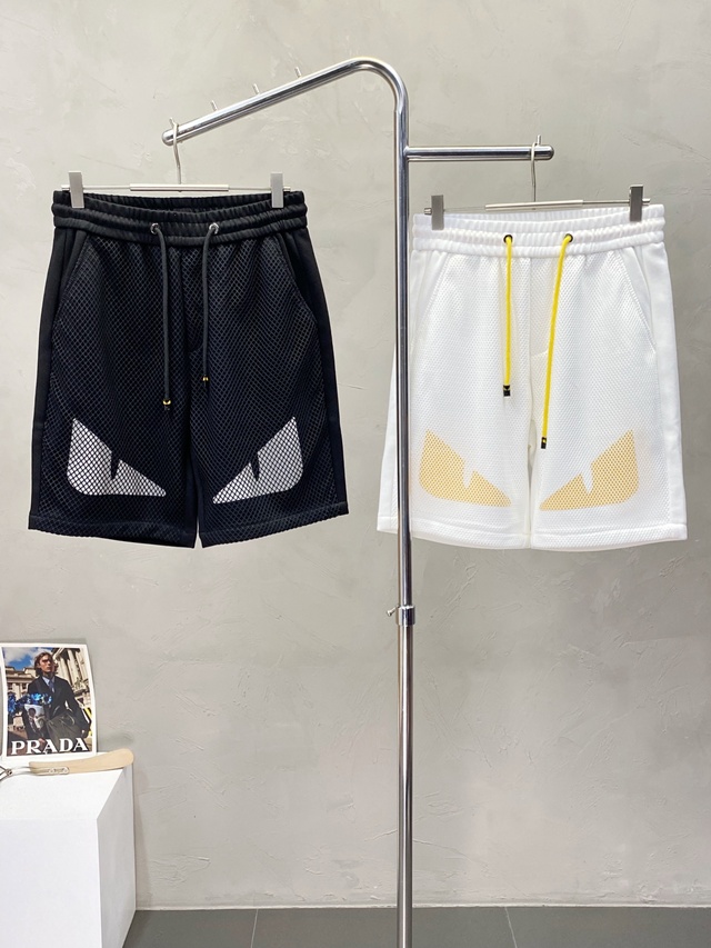 펜디 남성 밴딩 쇼츠 반바지 2칼라