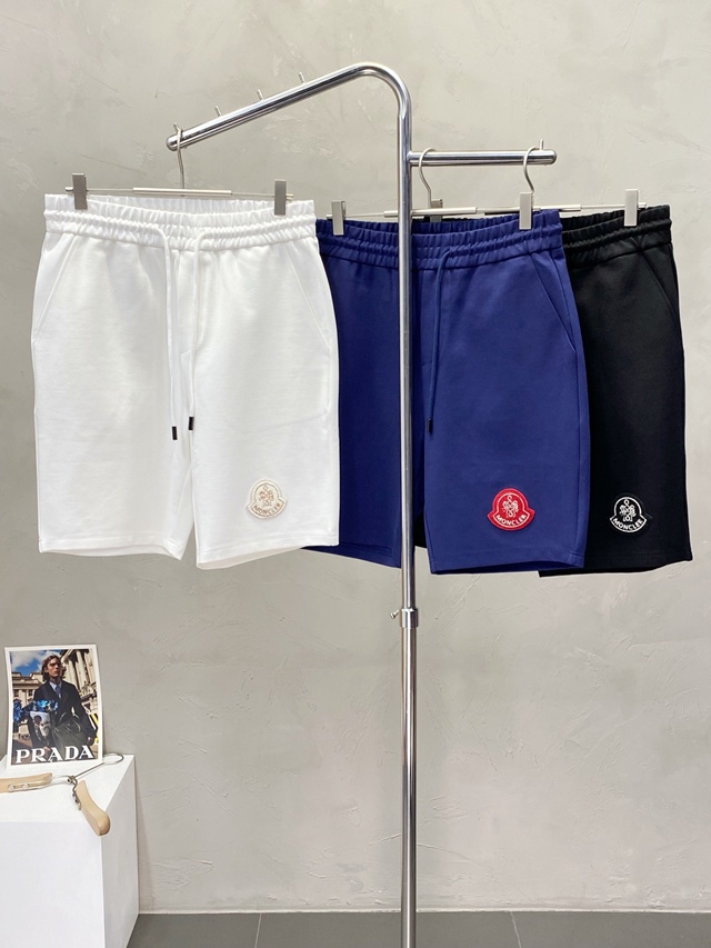 몽클레어 남성 밴딩 쇼츠 반바지 3칼라