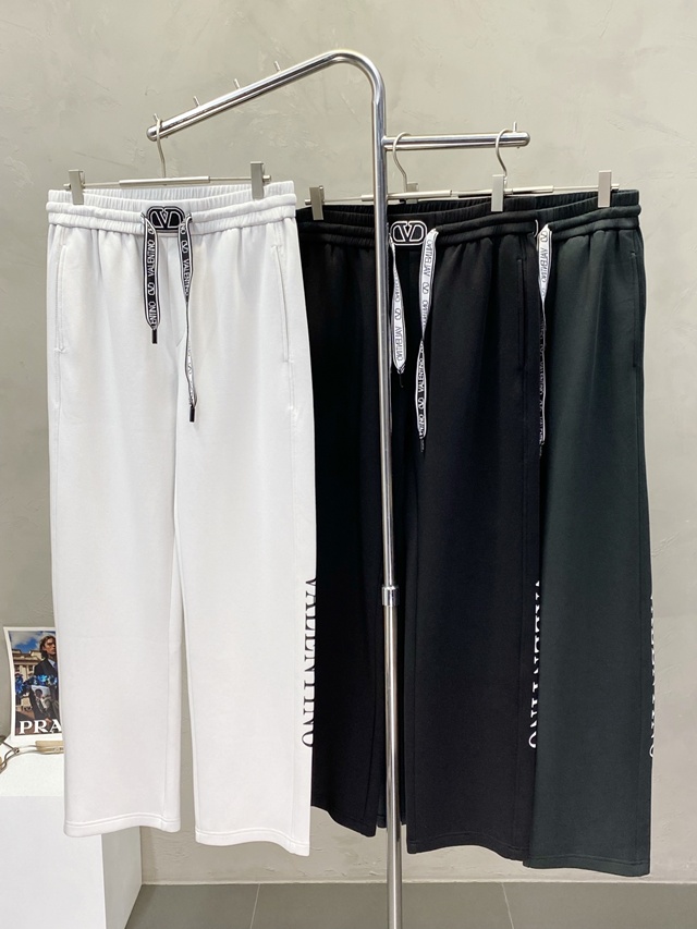 발렌티노 남성 팬츠 밴딩바지 트레이닝 하의 3칼라