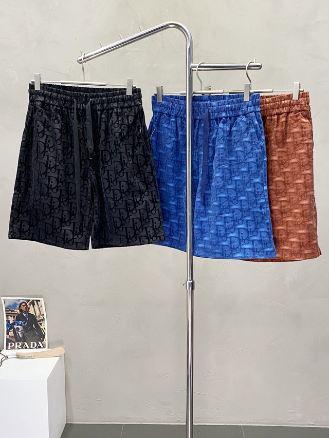 디올 오블리크 쇼츠 밴딩 반바지 3칼라