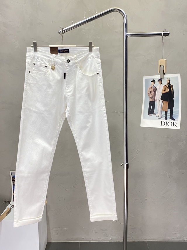루이비통 남성 데님 바지 팬츠