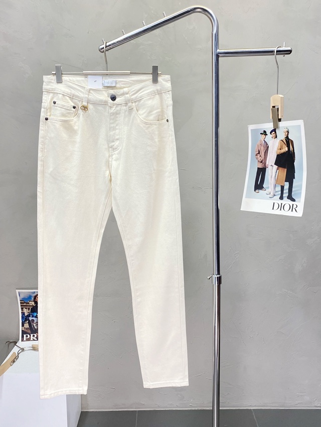 디올 남성 데님 바지 팬츠