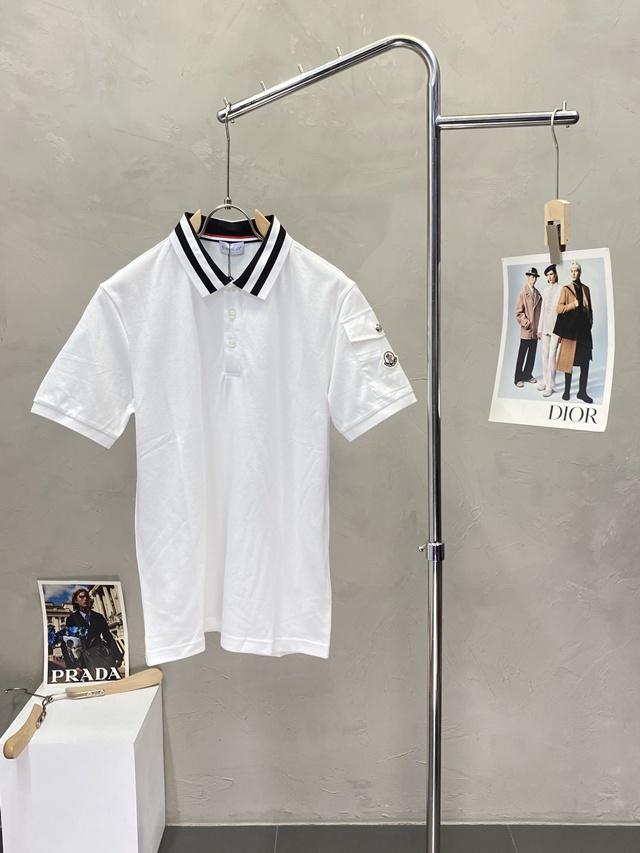 몽클레어 남성 폴로 셔츠 카라 반팔티