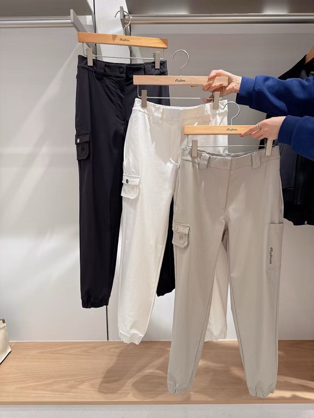 말본 캐주얼 여성 바지 팬츠 3칼라