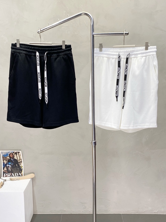 몽클레어 남성 밴딩 쇼츠 반바지 2칼라
