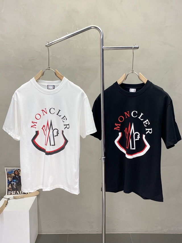 몽클레어 남성 반팔 티셔츠 2칼라