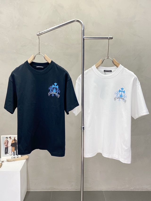 크롬하츠 남성 반팔 티셔츠 2칼라