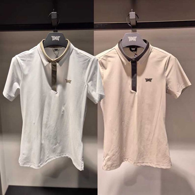 PXG 여성 폴로 카라 반팔 티셔츠 2칼라