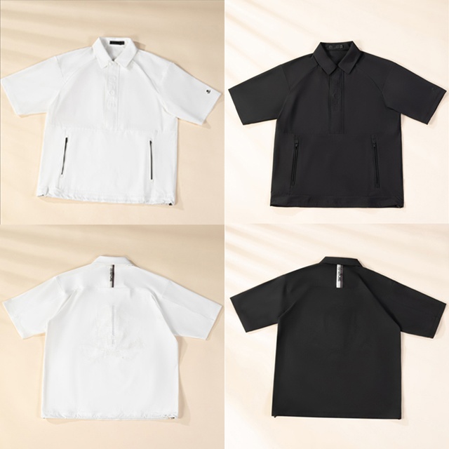 지포어 루즈핏 남성 반팔 티셔츠 2칼라