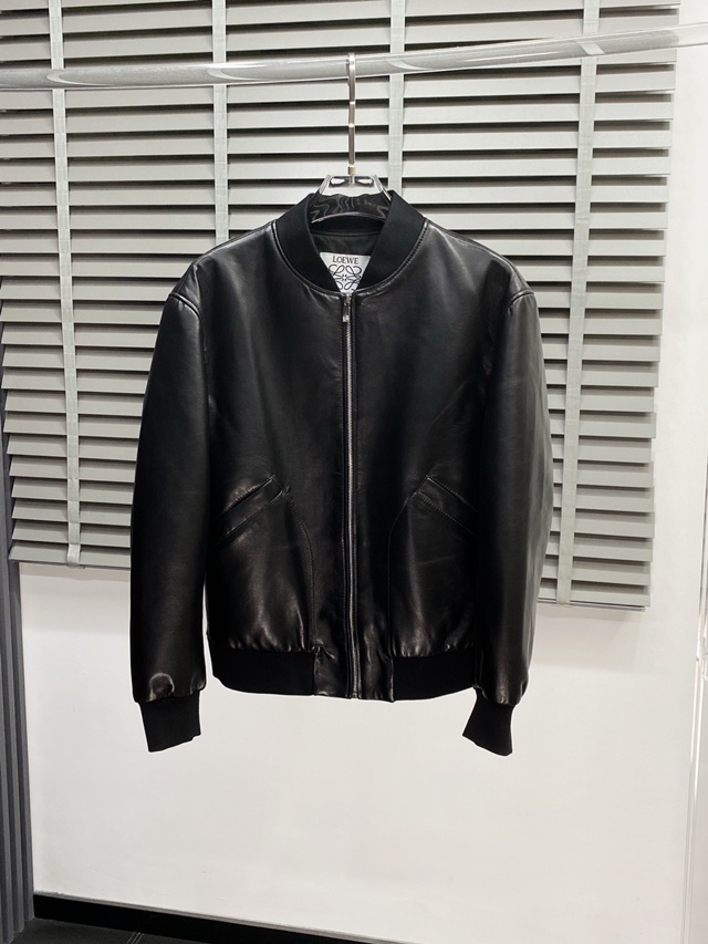 로에베 가죽 자켓 재킷 아우터