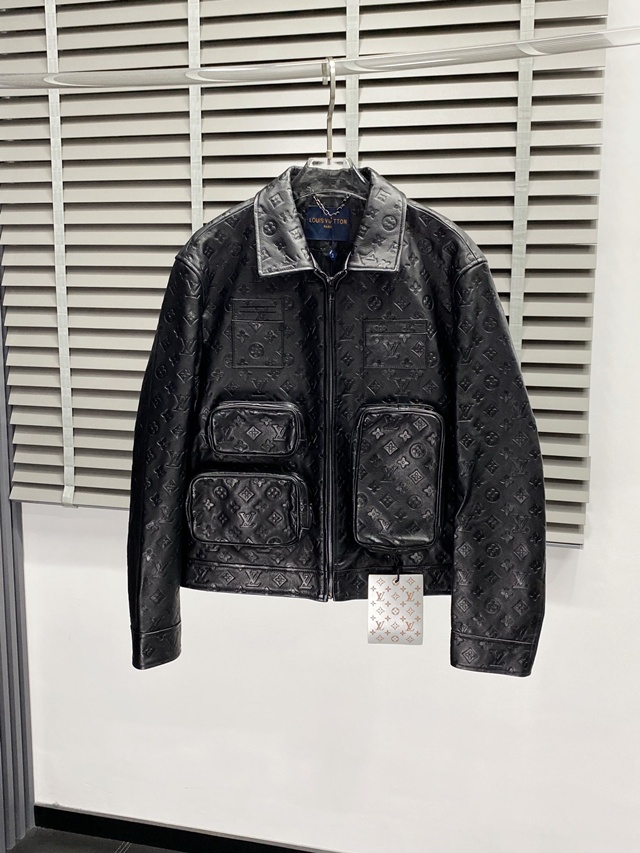 루이비통 모노그램 가죽 자켓 재킷