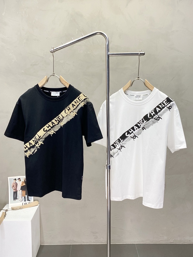 샤넬 반팔 티셔츠 2칼라
