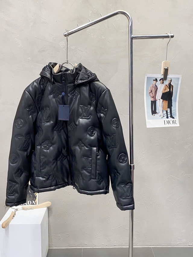 루이비통 모노그램 가죽 자켓 재킷