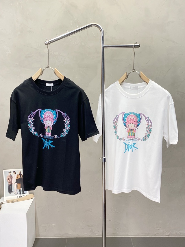 디올 반팔 티셔츠 2칼라