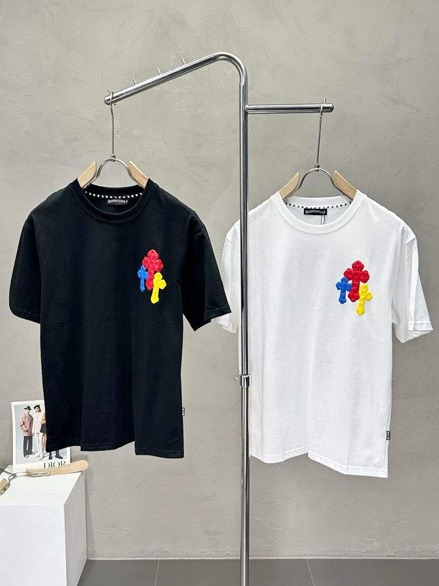 크롬하츠 반팔 티셔츠 2칼라