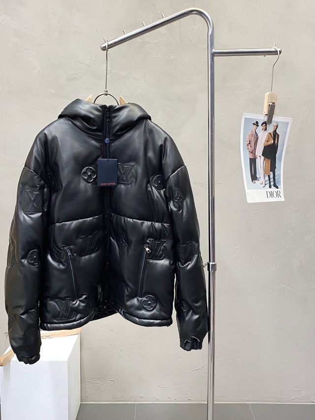 루이비통 모노그램 가죽 자켓 재킷