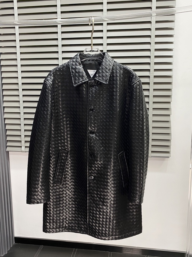 보테가 롱 가죽 자켓 재킷 코트