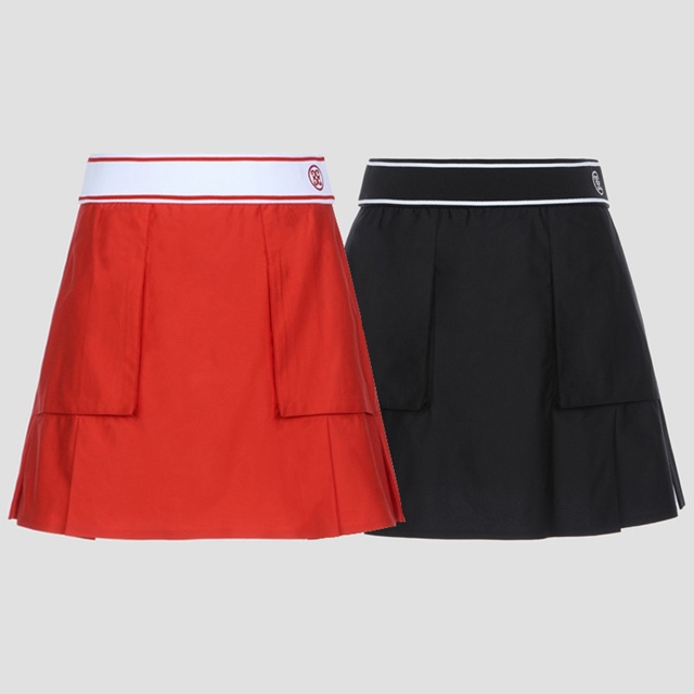 지포어 여성 스커트 2칼라