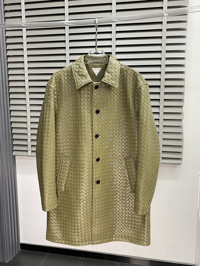 보테가 롱 가죽 자켓 재킷 코트