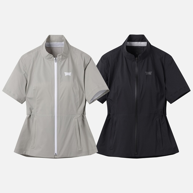 PXG 여성 반팔 바람막이 점퍼 2칼라
