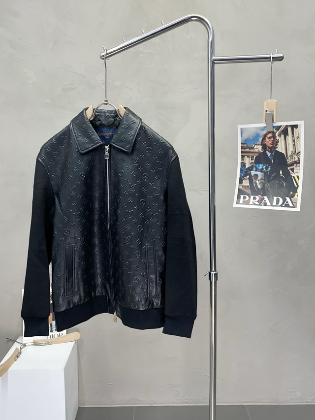 루이비통 모노그램 가죽 자켓 재킷