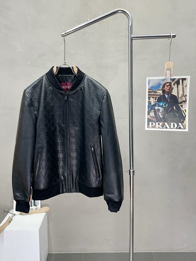 구찌 가죽 자켓 재킷 아우터