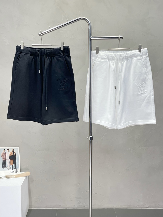 루이비통 밴딩 반바지 쇼츠 2칼라