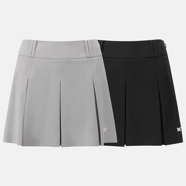 PXG 여성 플리츠 스커트 2칼라
