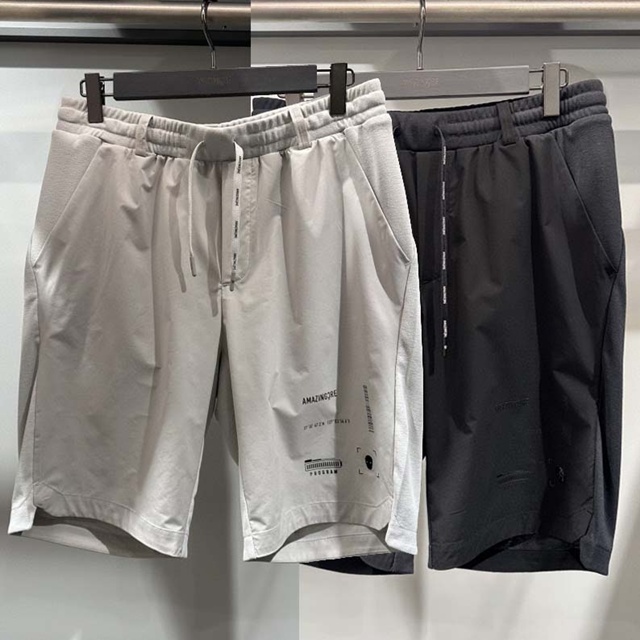 어메이징크리 남성 밴딩 반바지 쇼츠 2칼라