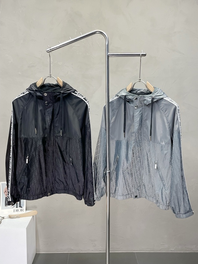 디올 후드 재킷 집업 점퍼 2칼라