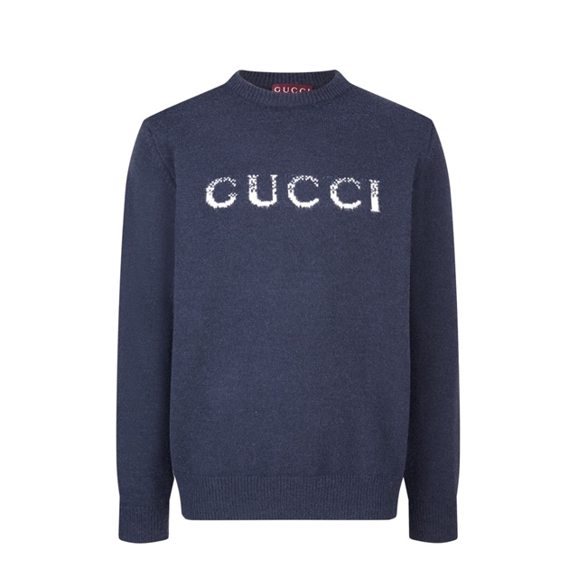 구찌 크루넥 니트 스웨터