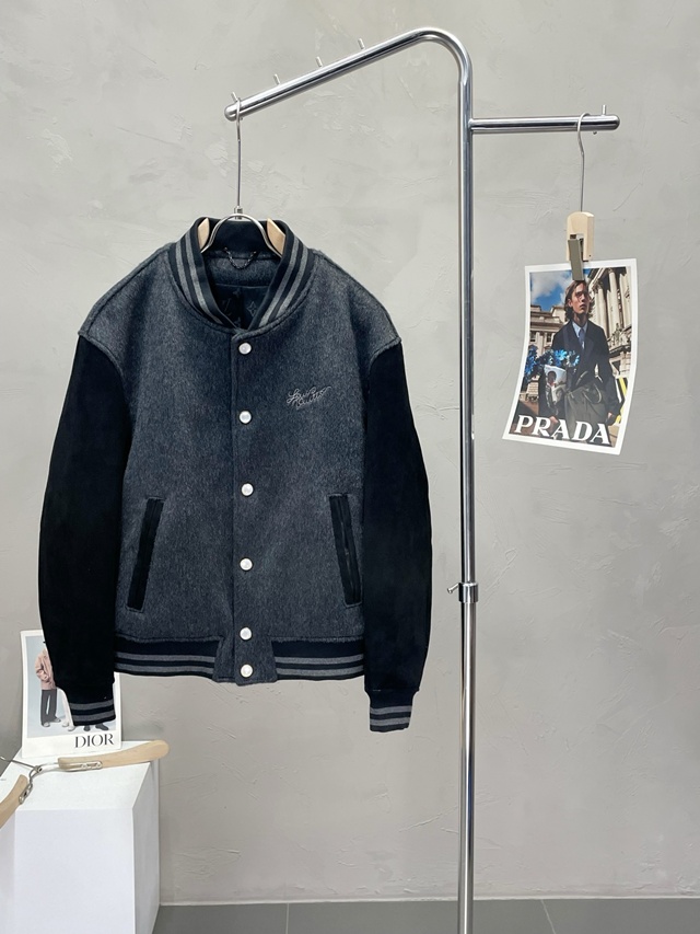 루이비통 스웨이드 가죽 자켓 재킷 아우터