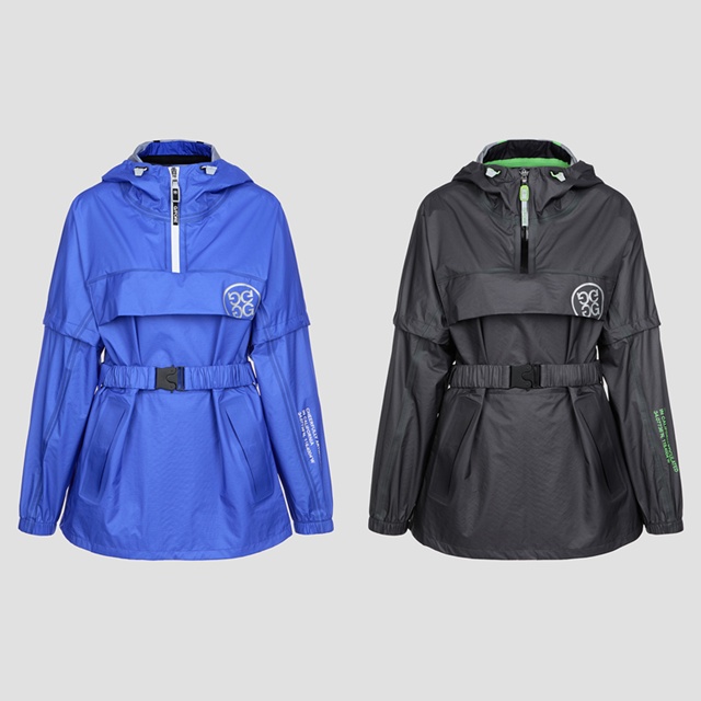 지포어 여성 후드 바람막이 2칼라