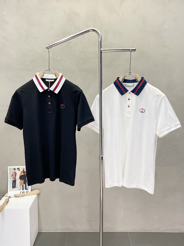 구찌 폴로 셔츠 카라 반팔티 2칼라