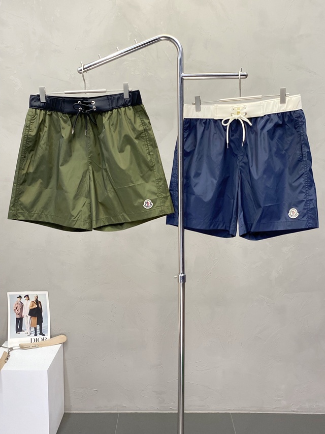 몽클레어 남성 밴딩 쇼츠 반바지 2칼라
