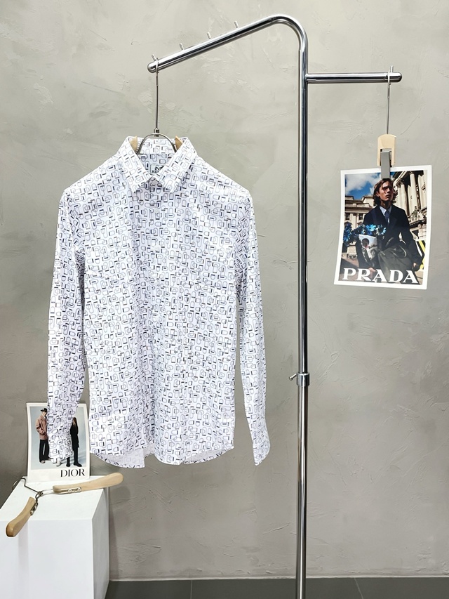 에르메스 긴팔 셔츠 남방 2칼라