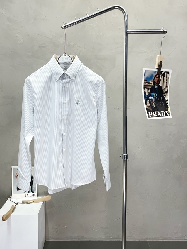 브루넬로 쿠치넬리 긴팔 셔츠 남방