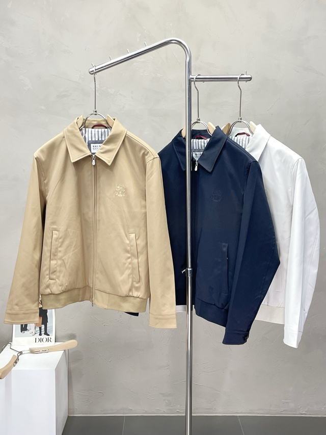 브루넬로 쿠치넬리 아우터 재킷 3칼라