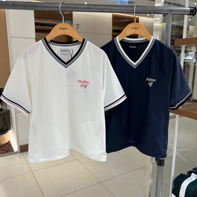 말본 여성 반팔 티셔츠 2칼라