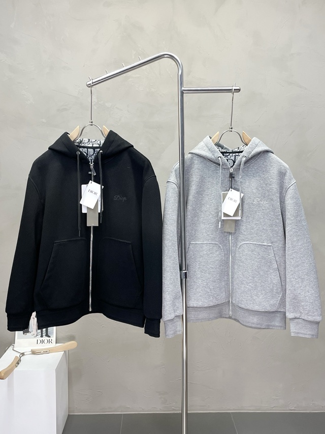디올 후드 재킷 집업 점퍼 2칼라