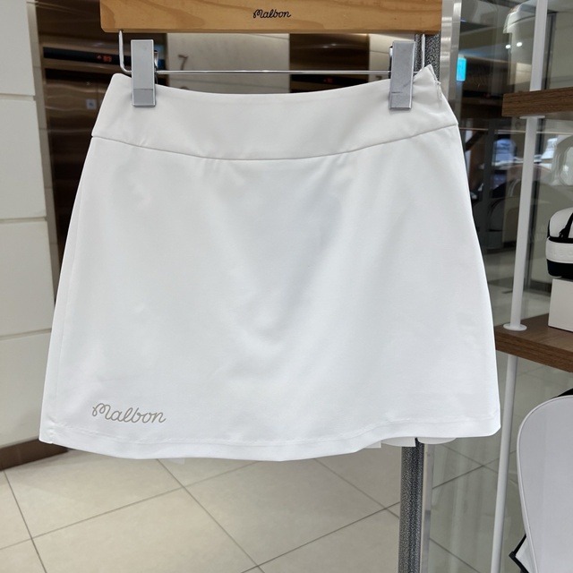 말본 여성 플리츠 스커트