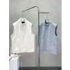 로로피아나 베스트 집업 조끼 2칼라