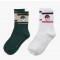 말본 남여공용 삭스 양말 2칼라