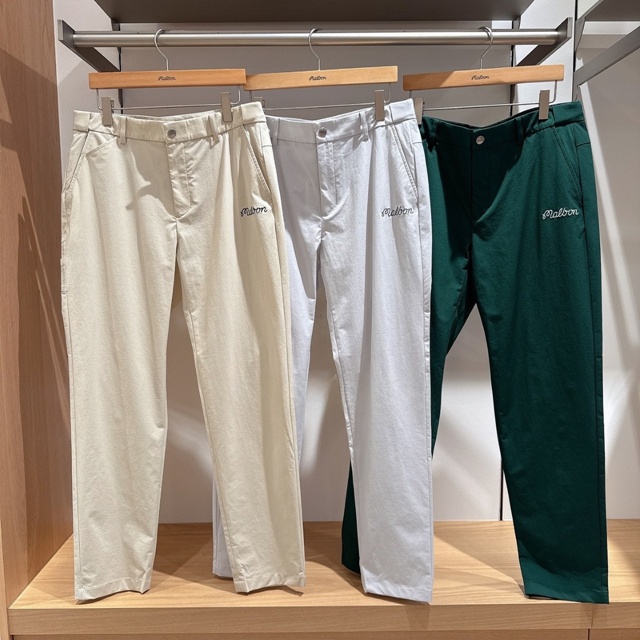 말본 남성 바지 팬츠 3칼라