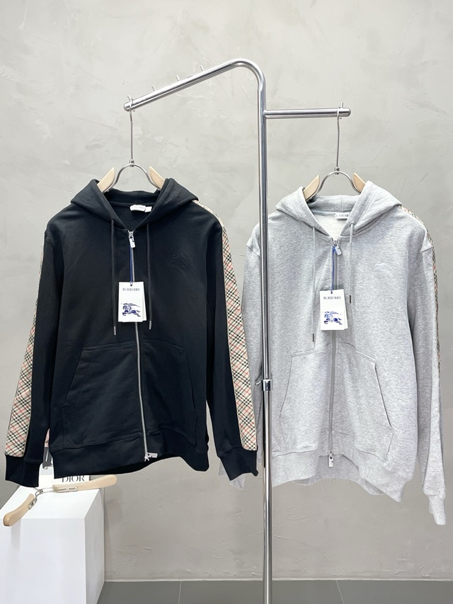 버버리 집업 후디 후드집업 2칼라
