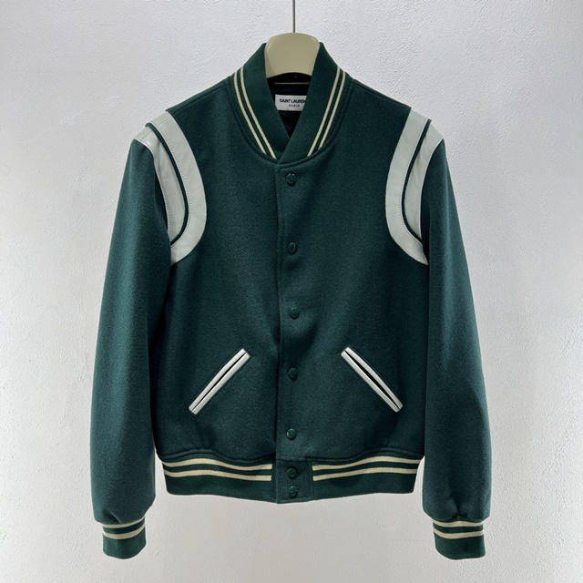 생로랑 테디 봄버 재킷