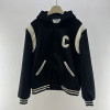 셀린느 후드 베이스볼 재킷 야구 점퍼