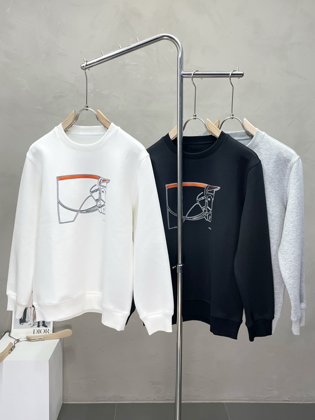 에르메스 스웨트셔츠 맨투맨 라운드티 3칼라