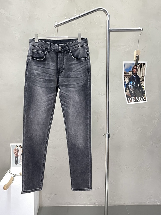 보테가 데님 바지 팬츠